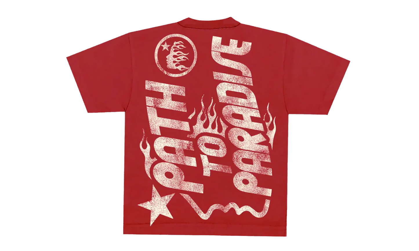 Jesus Emblem T-Shirt "Red" HSR114