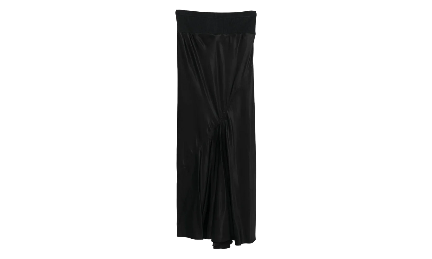 Calf Bias Skirt WMNS "Black" RP02E4334 HSCH 09