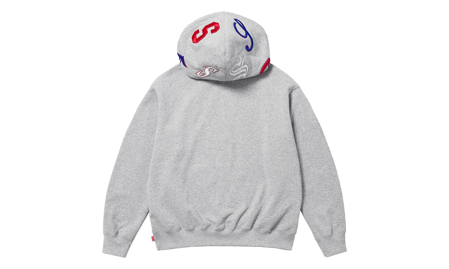 Multi S Logo Hooded Sweatshirt "Heather Grey" SU26845