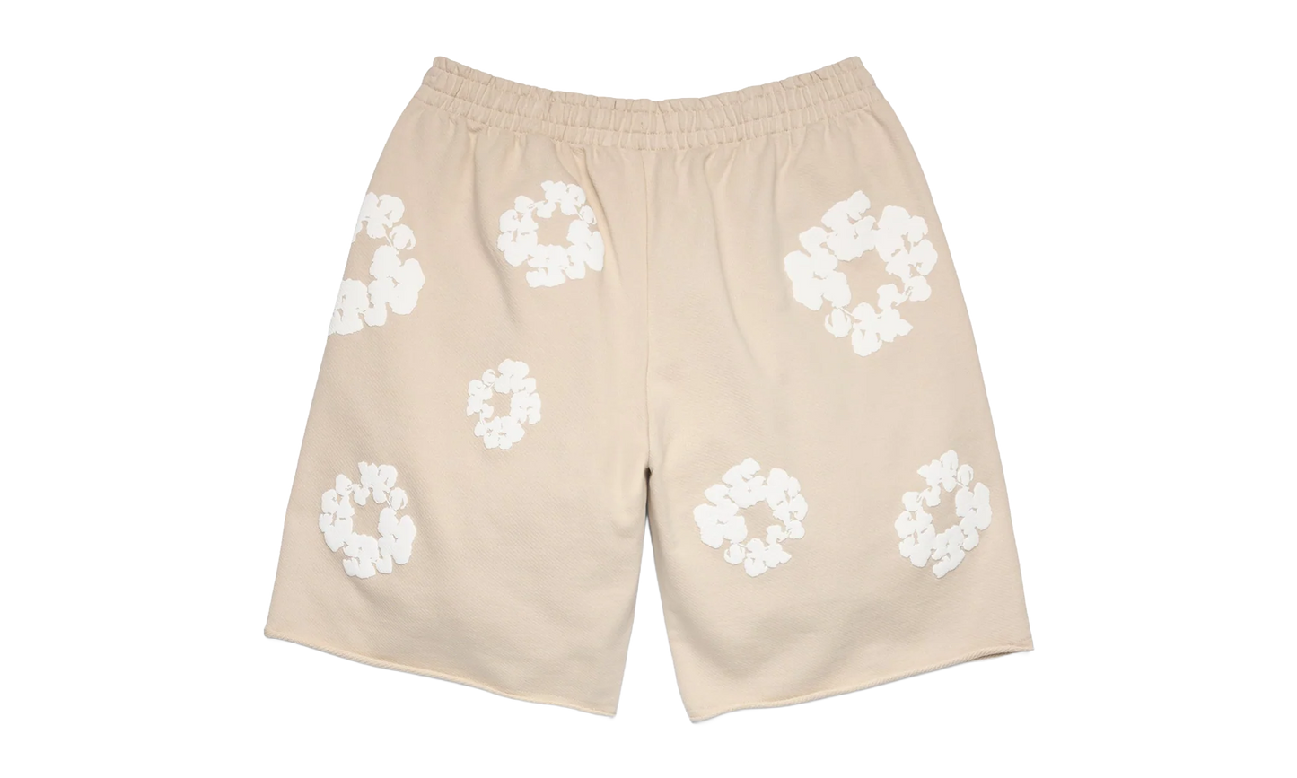 Cotton Wreath Sweatshorts "Cream" DT612