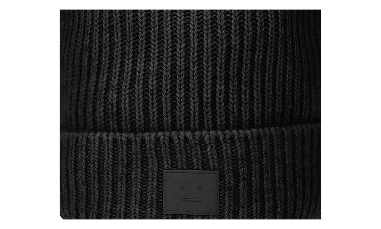 Face Logo Square Beanie "Black" C40426 900