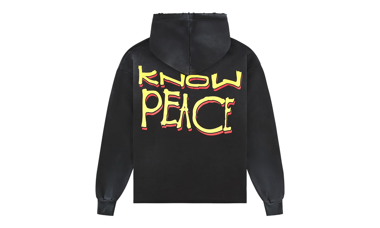 Know Justice Know Peace Hoodie "Black" BAR14