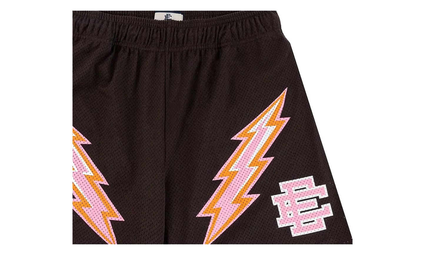 EE BASIC SHORT "SS24 - Bolt Dark Brown/Pink Bolt" EE685