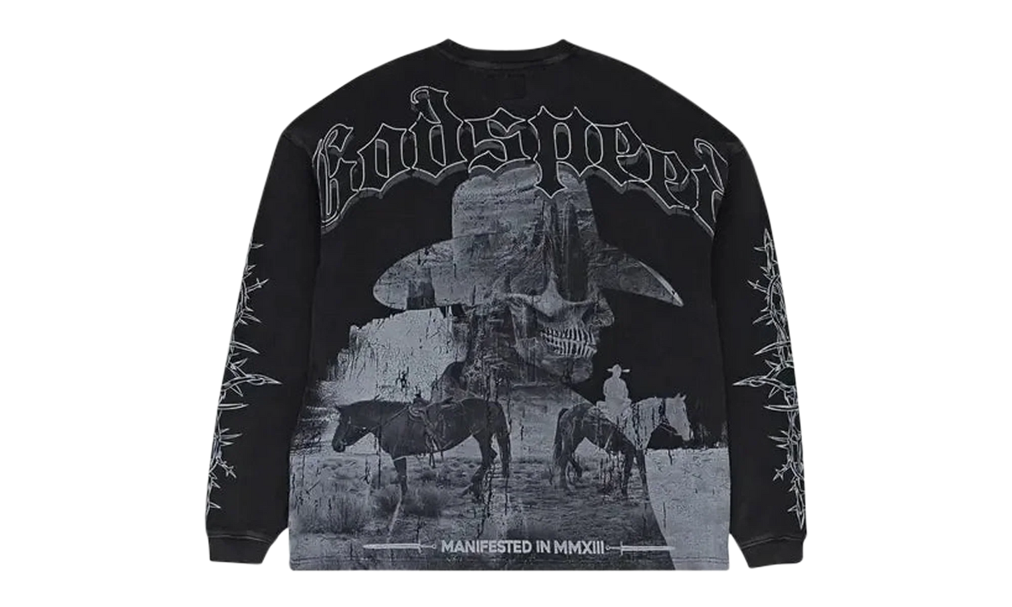 Once Upon A Time Thermal Long-Sleeve T-Shirt "Black Wash" 57T5Z64E