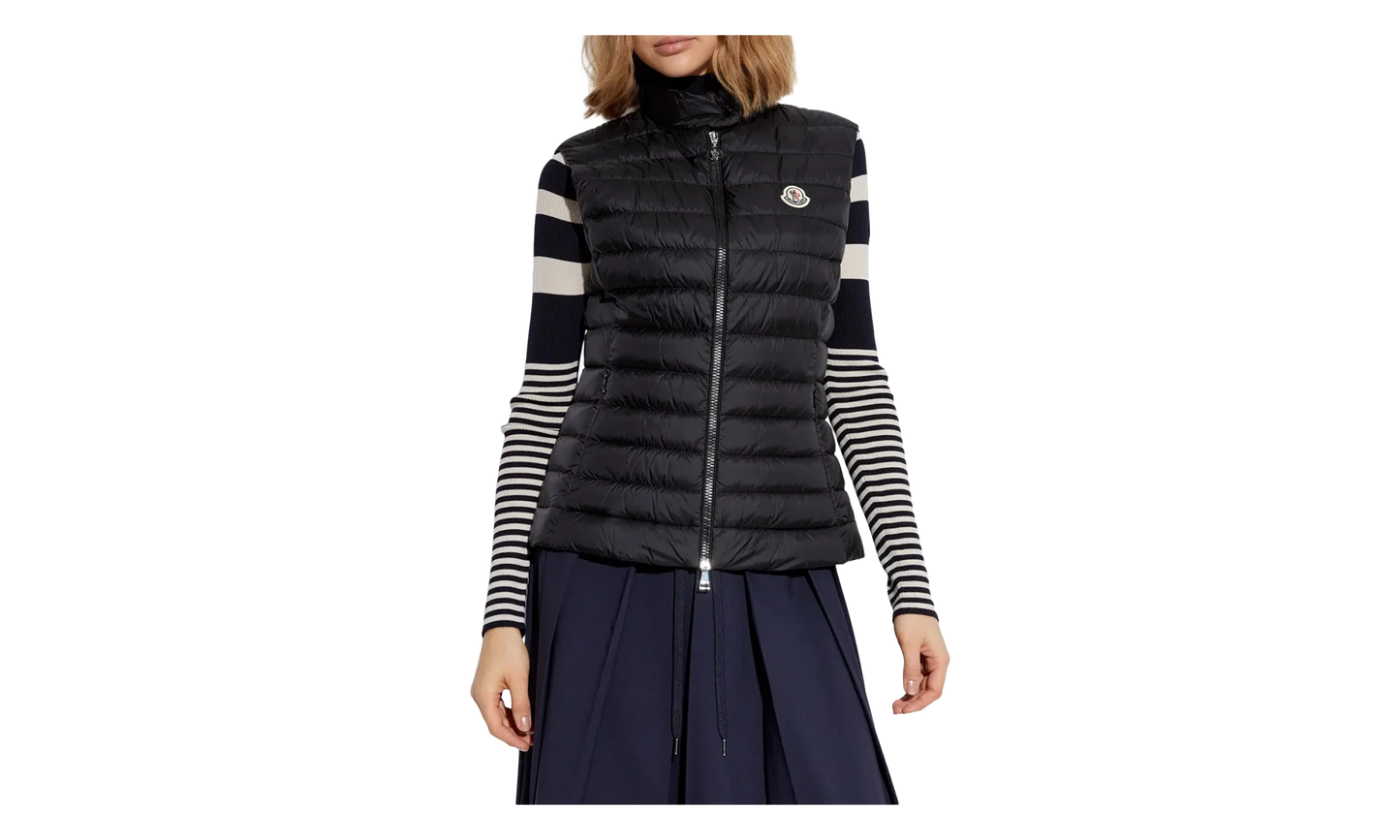 Igens Stand Collar Vest WMNS "Black" MON65