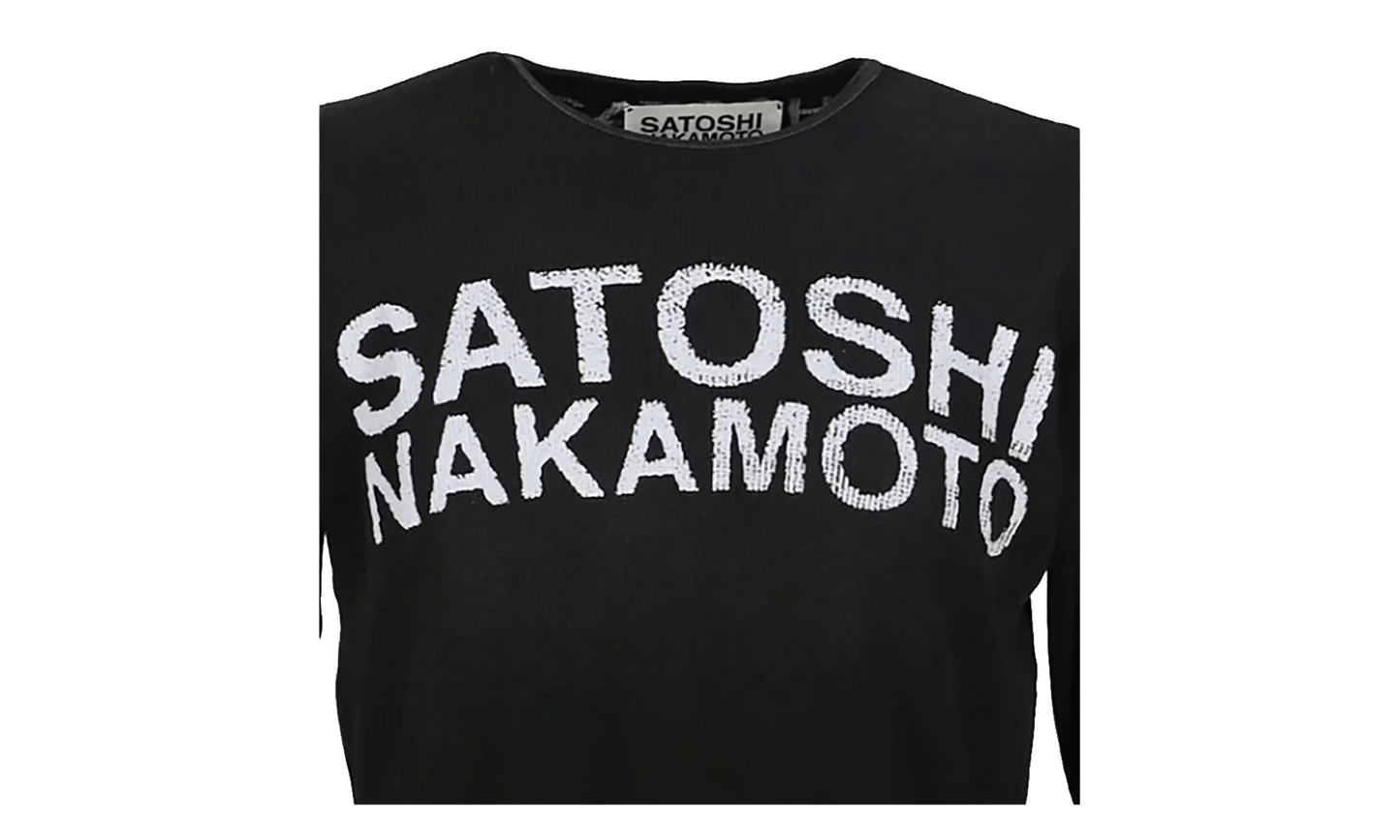 Logo Thermal Long Sleeve Shirt "Black White" FW25LS001 BLK