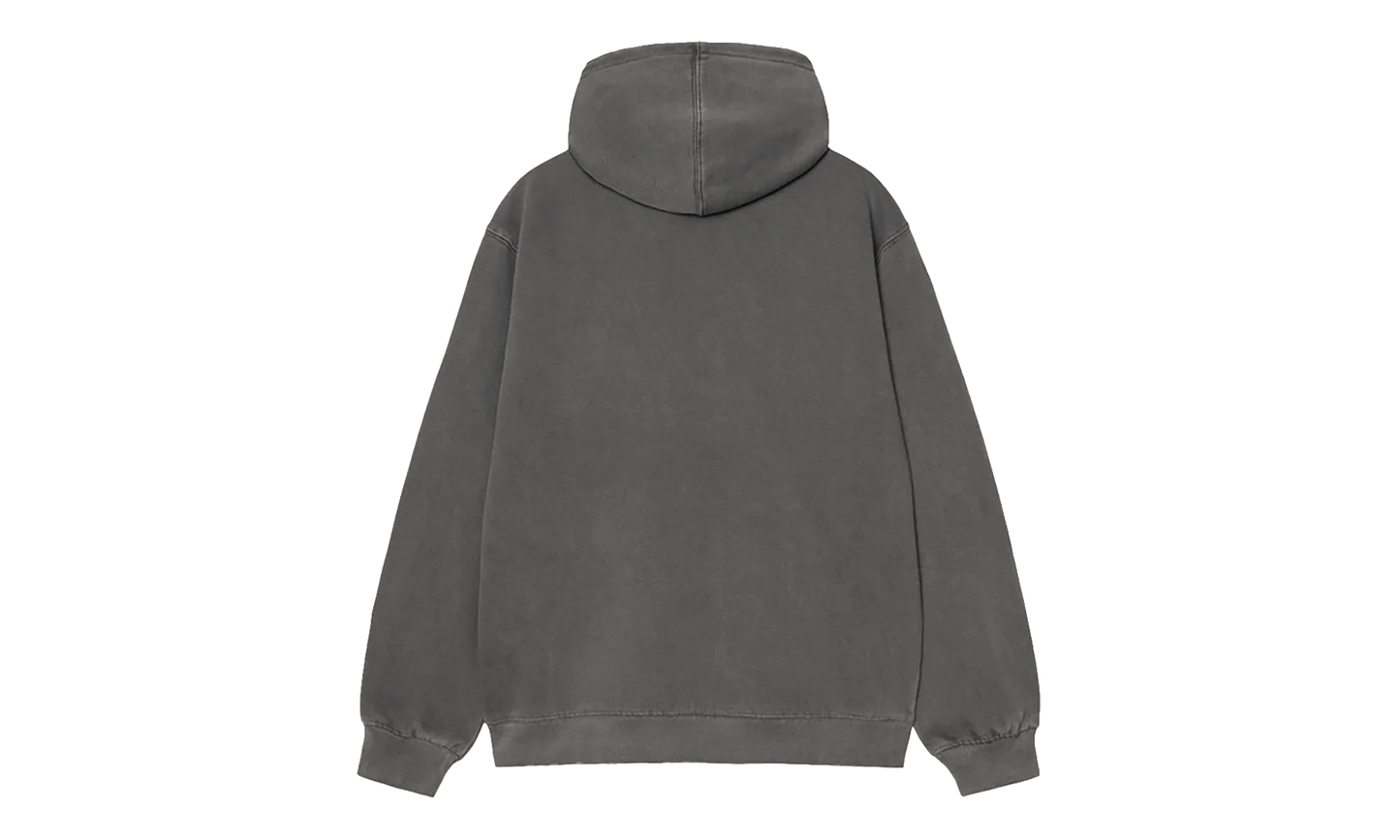 Hooded Torion Sweatshirt "Black Grind washed" I036053 89 B7