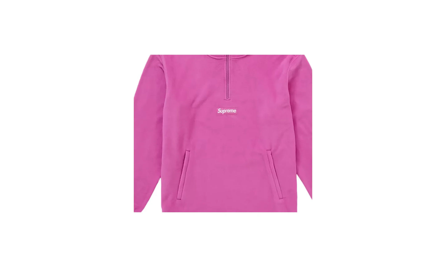 Polartec Face Mask Half Zip Hooded Sweatshirt "Polartec Pink" SU26862