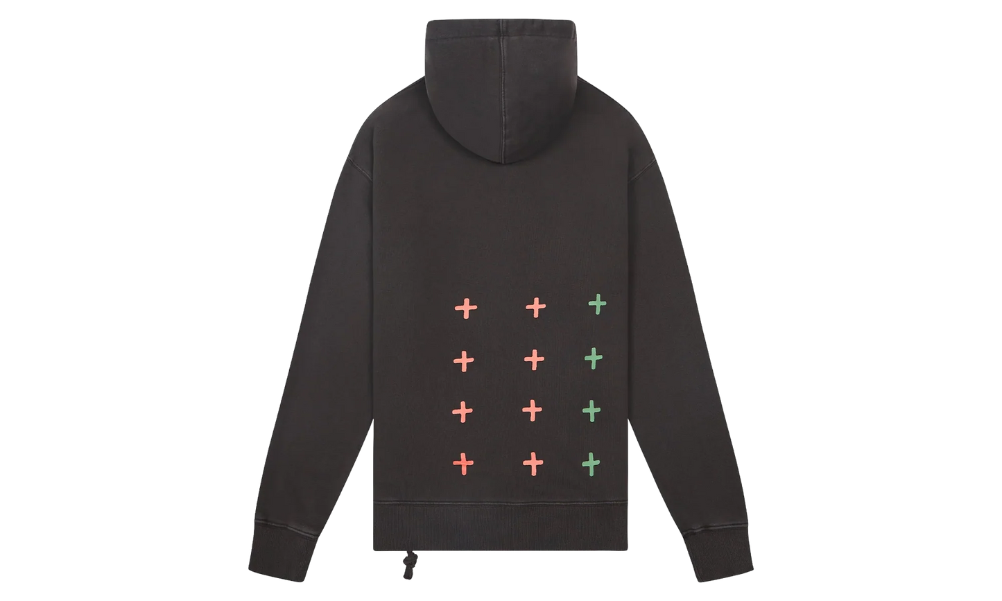 Crossroads Biggie Hoodie "Faded Black" MPS24FL012