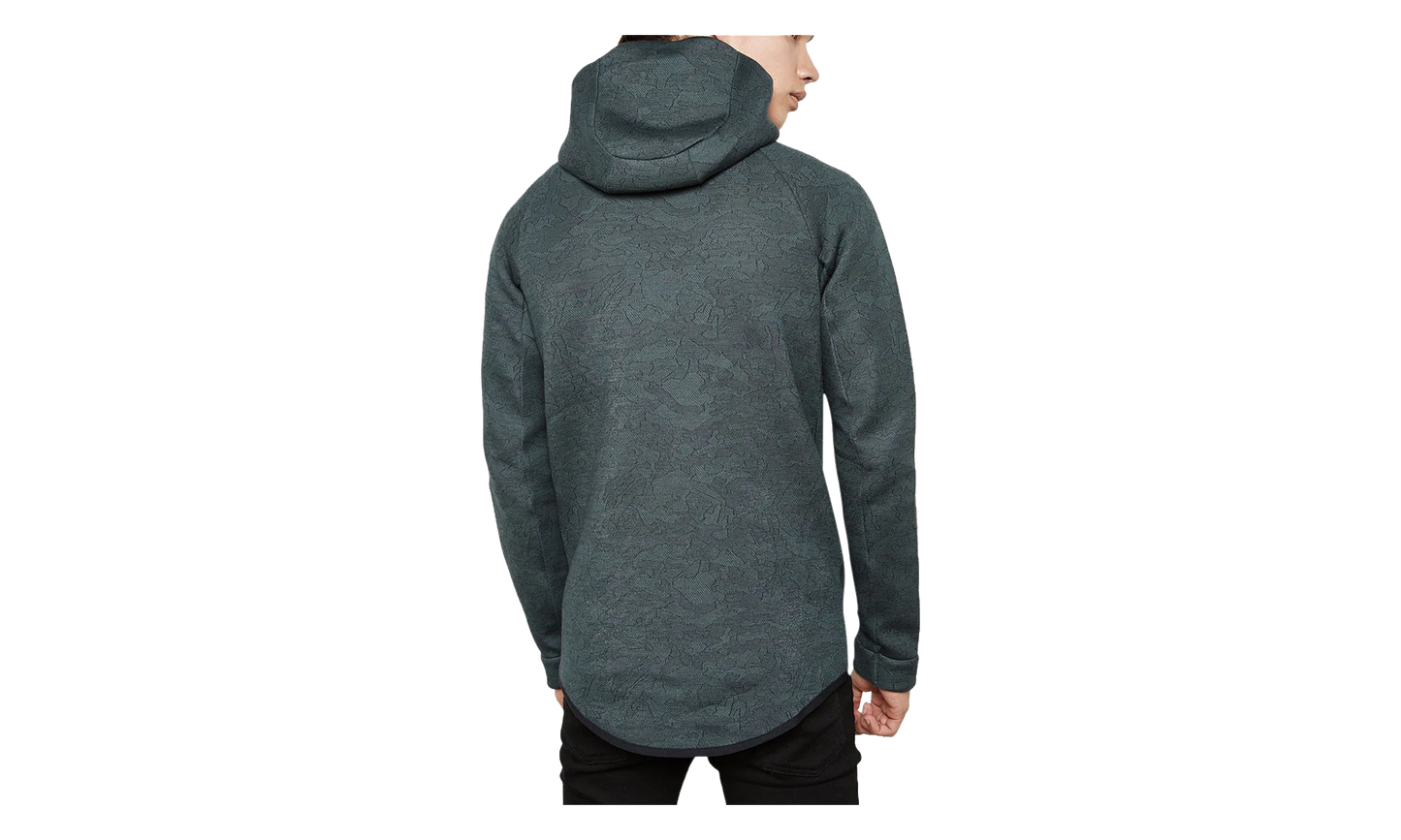Tech Fleece Full-Zip Jacquard Hoodie "Vintage Green" 863814 382