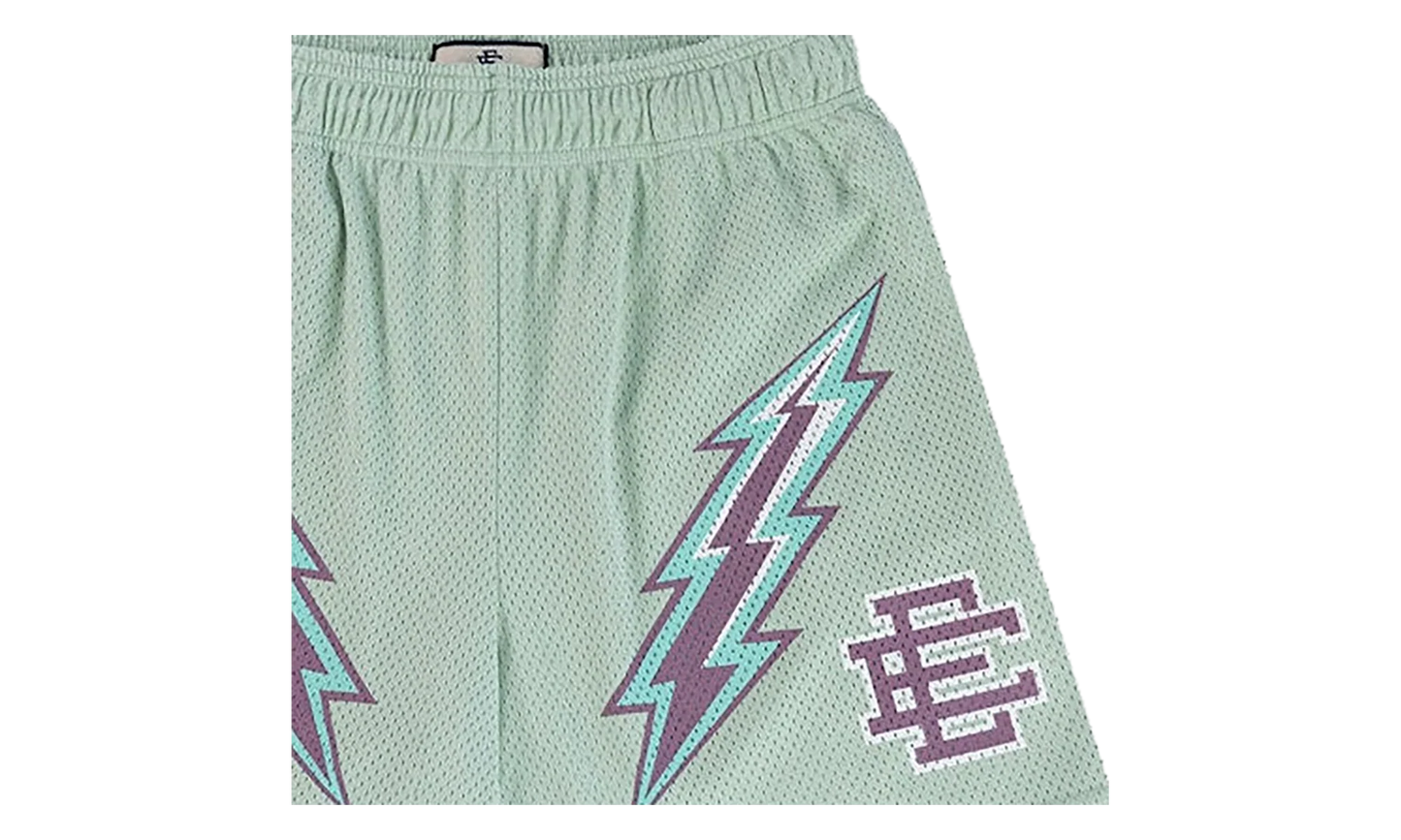 EE BASIC SHORT "SS24 - Bolt Silt Green/Purple" EE684