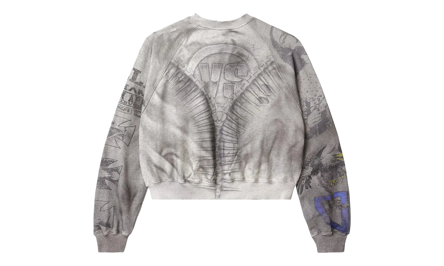 STONE CREWNECK SWEATSHIRT "Grey" VAL108