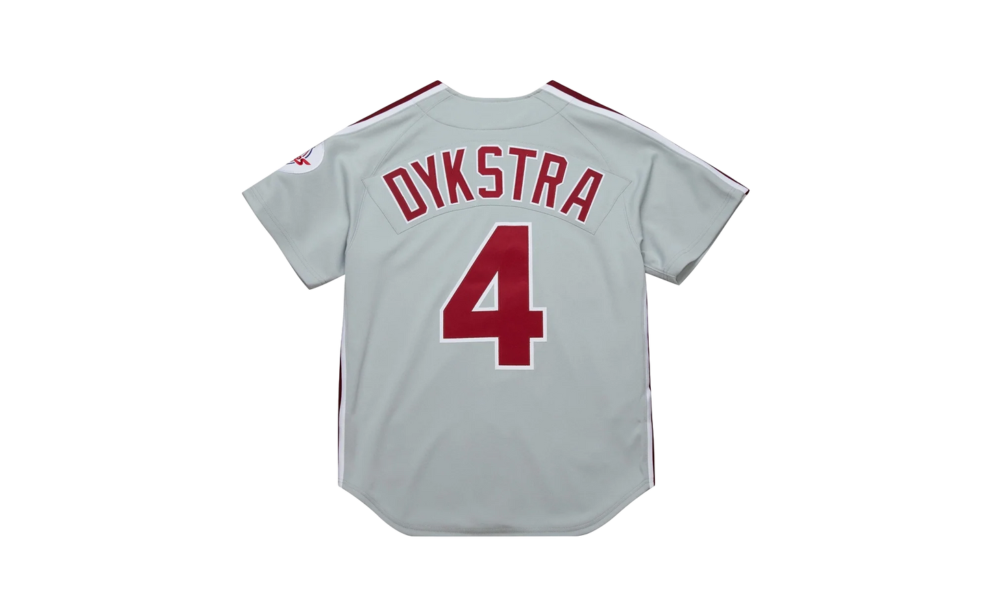 MLB Lenny Dykstra Jersey "1989 Philadelphia Phillies - Chrome" AJY17194 PPH89LDYCHRM