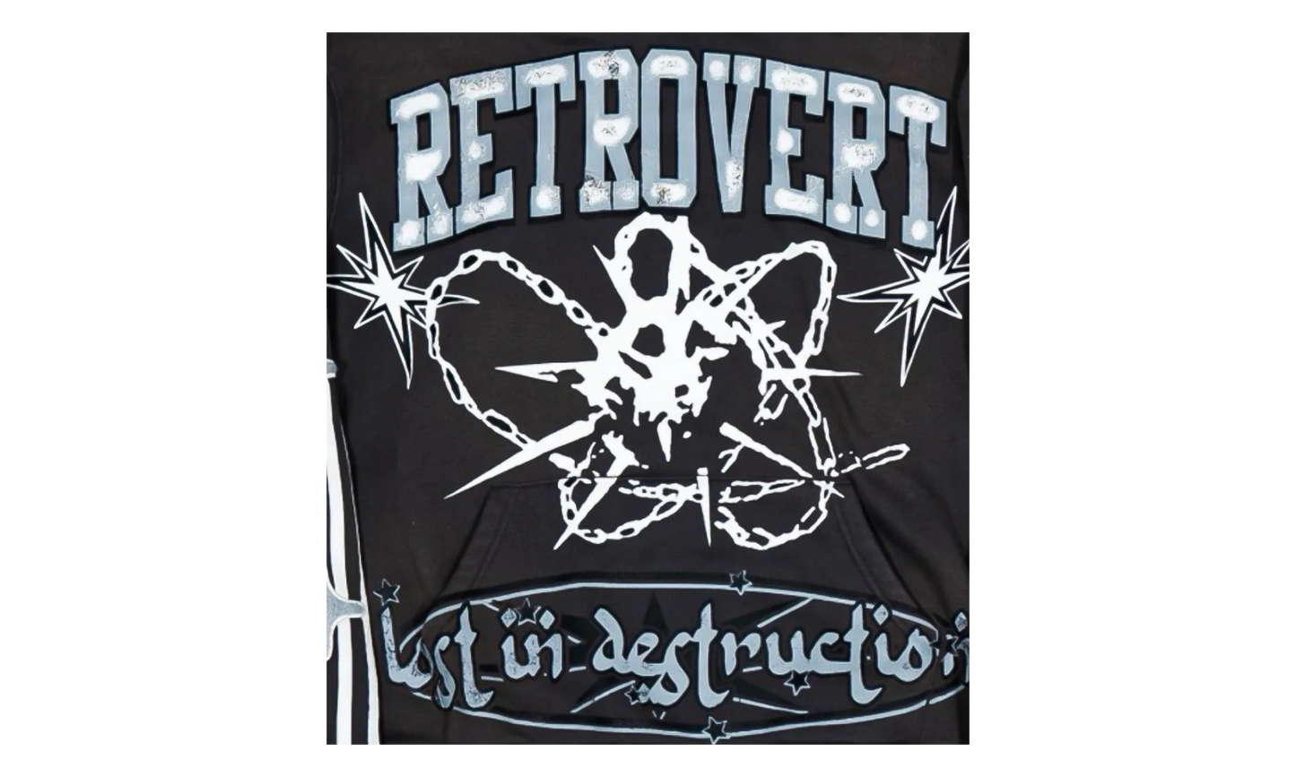 Destroyer Pullover Hoodie "Grey" RET035