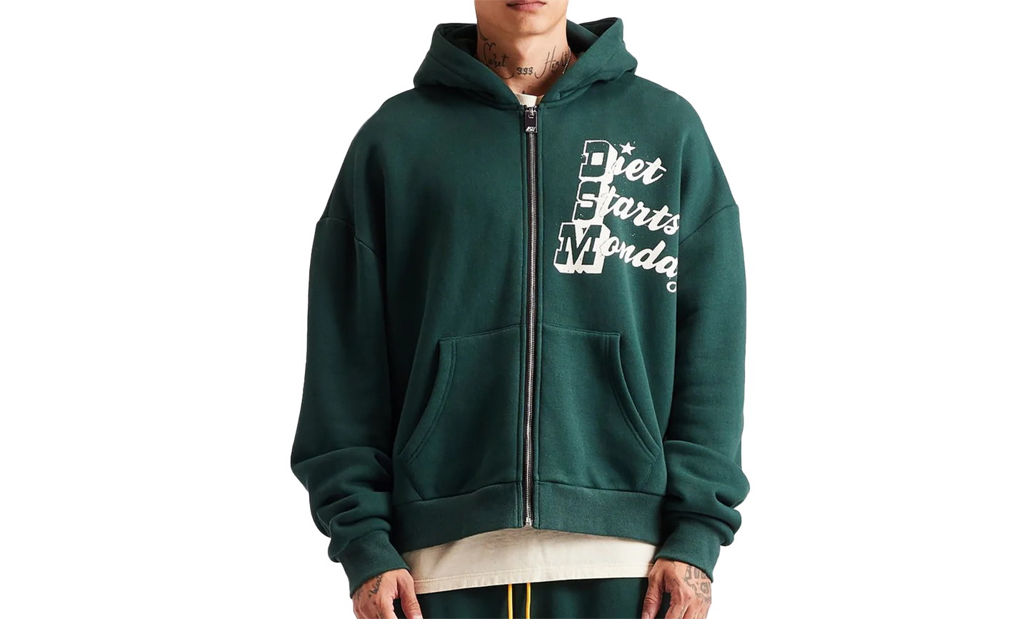 Star Full Zip Hoodie "Pine" DSM HOL2501 011