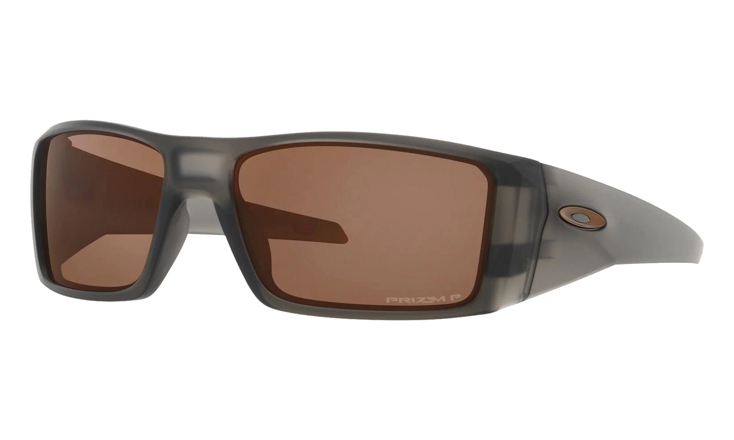 Heliostat Polarized Sunglasses "Matte Grey Smoke / PRIZM Tungsten Polarized" OO9231 04