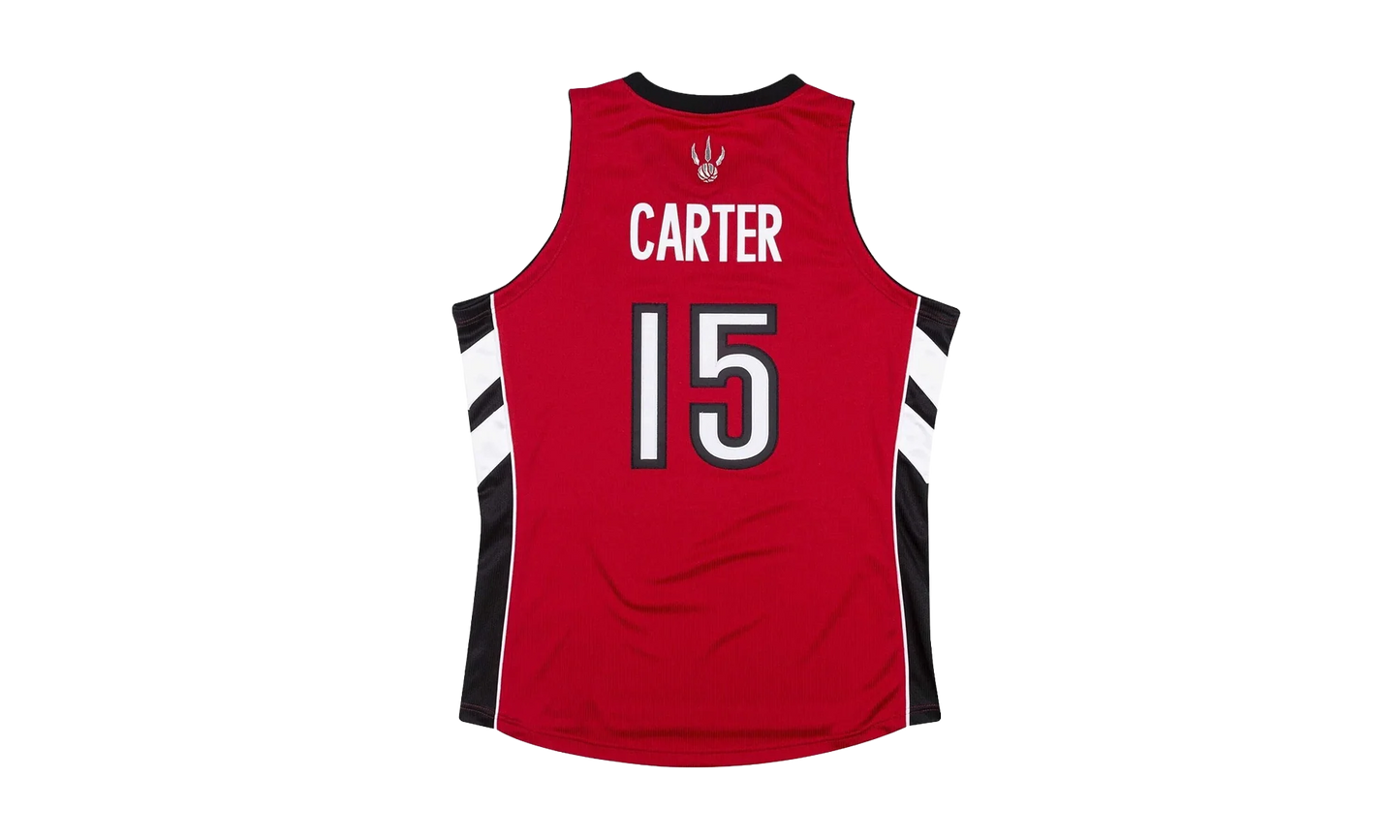 NBA Vince Carter Authentic Jersey "2003 Toronto Raptors - Scarlet" AJY4CP19179 TRASCAR03VCA