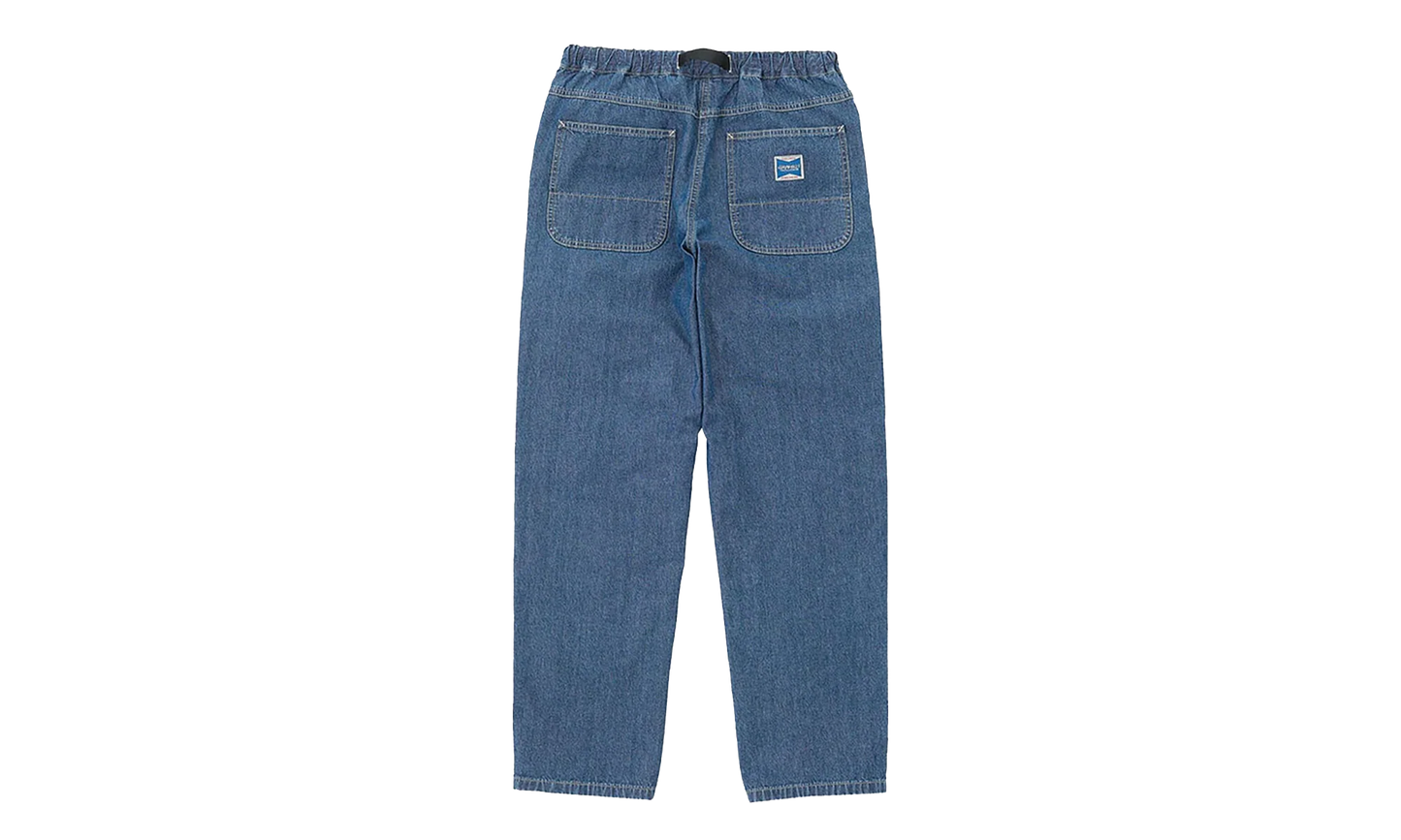 Japanese Chambray Double Knee Pant "Navy" G6SM-P015-BLU