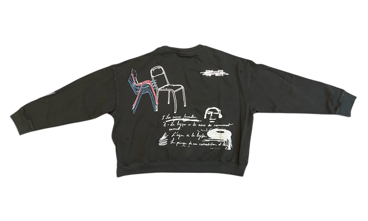Peaking Kid Relaxed Pullover "French Terry - Overdye Black" 261 MJP029P5 TERYBLK