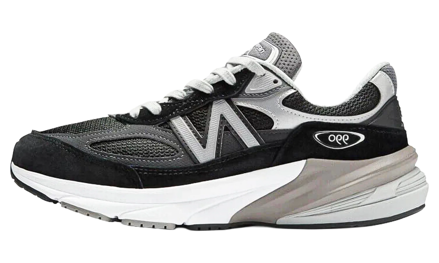 990v6 Made in USA "4E Wide - Black Silver" M990BK6 4E