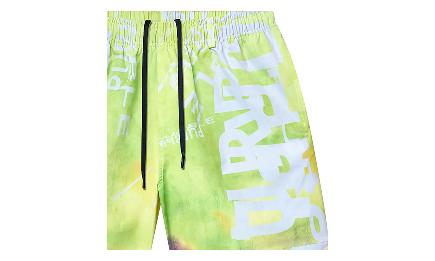 All Round Nylon Short "Green" P504 MWDP226
