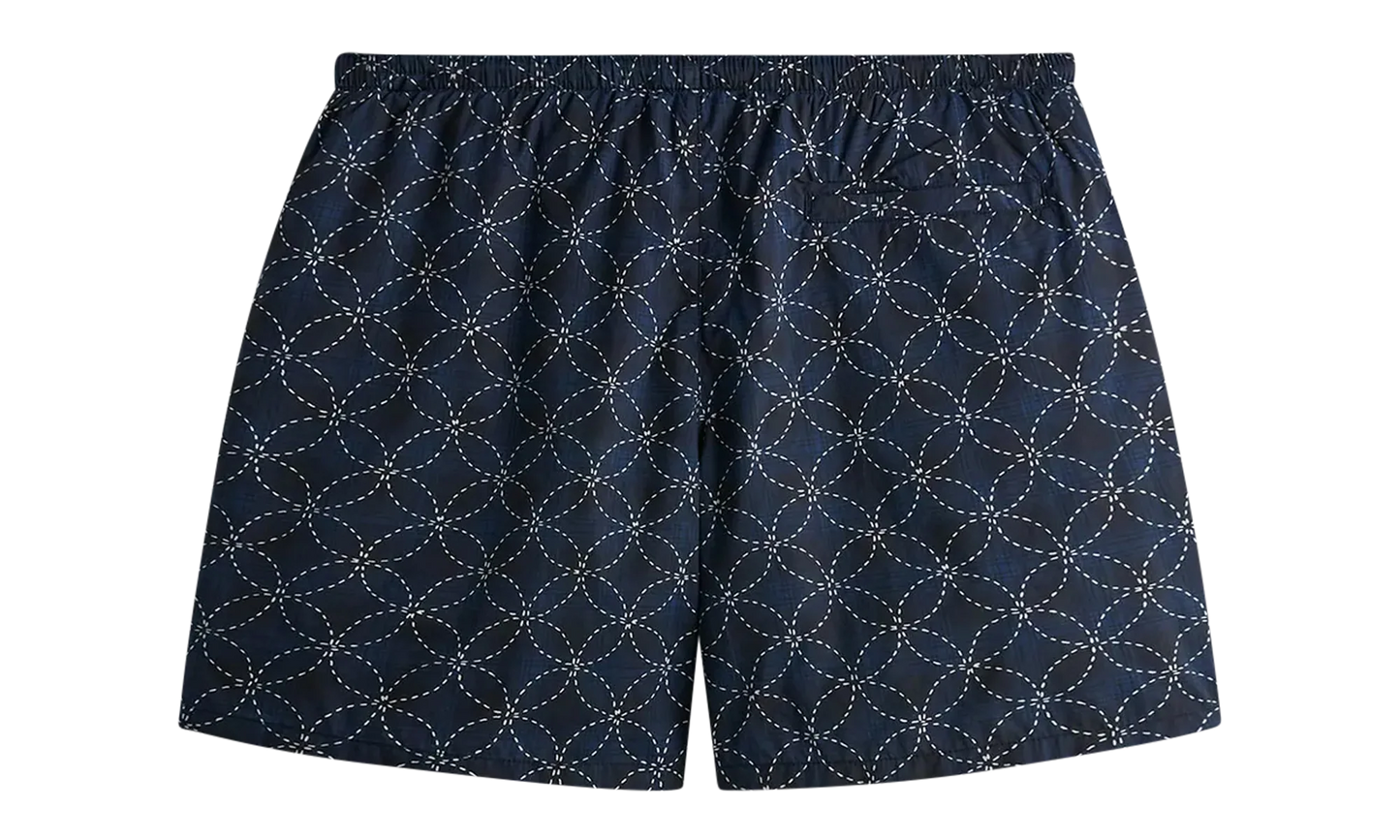 Geometric Stitch Active Swim Short "Nocturnal" KHM060352 413