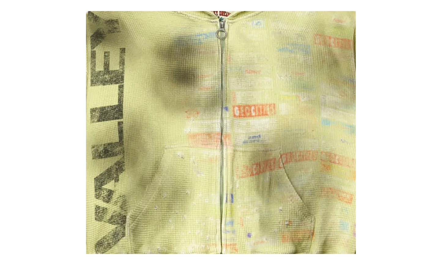 Glitch Zip Up Jacket "Hack Green" VAL56