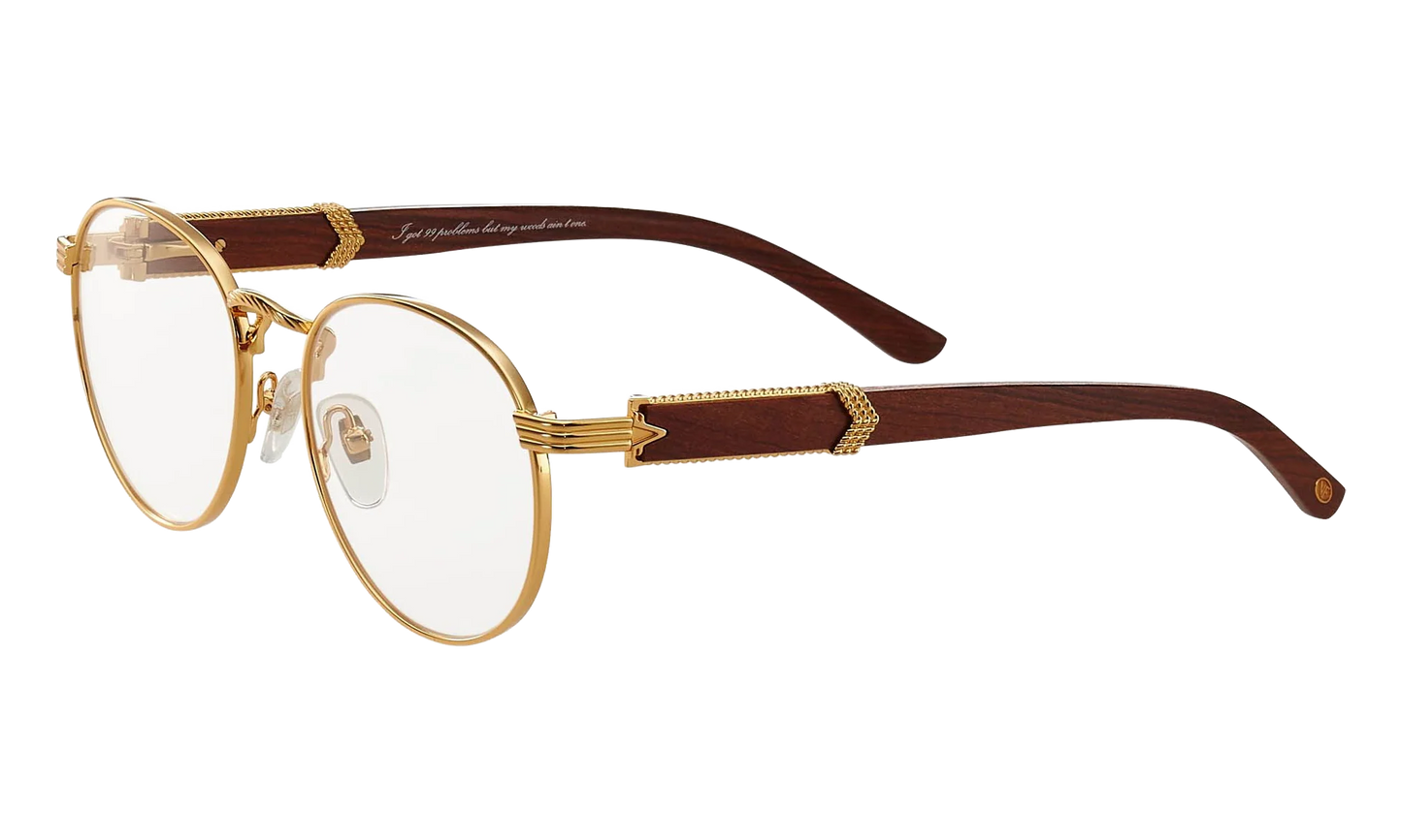 Miami Vice Atelier Mirage Woods "Yellow Gold / Clear" WDMV2 0003 22D7