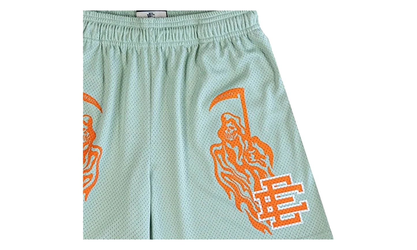 EE BASIC SHORT "WARREN LOTAS - Silt Green/Orange" EE696
