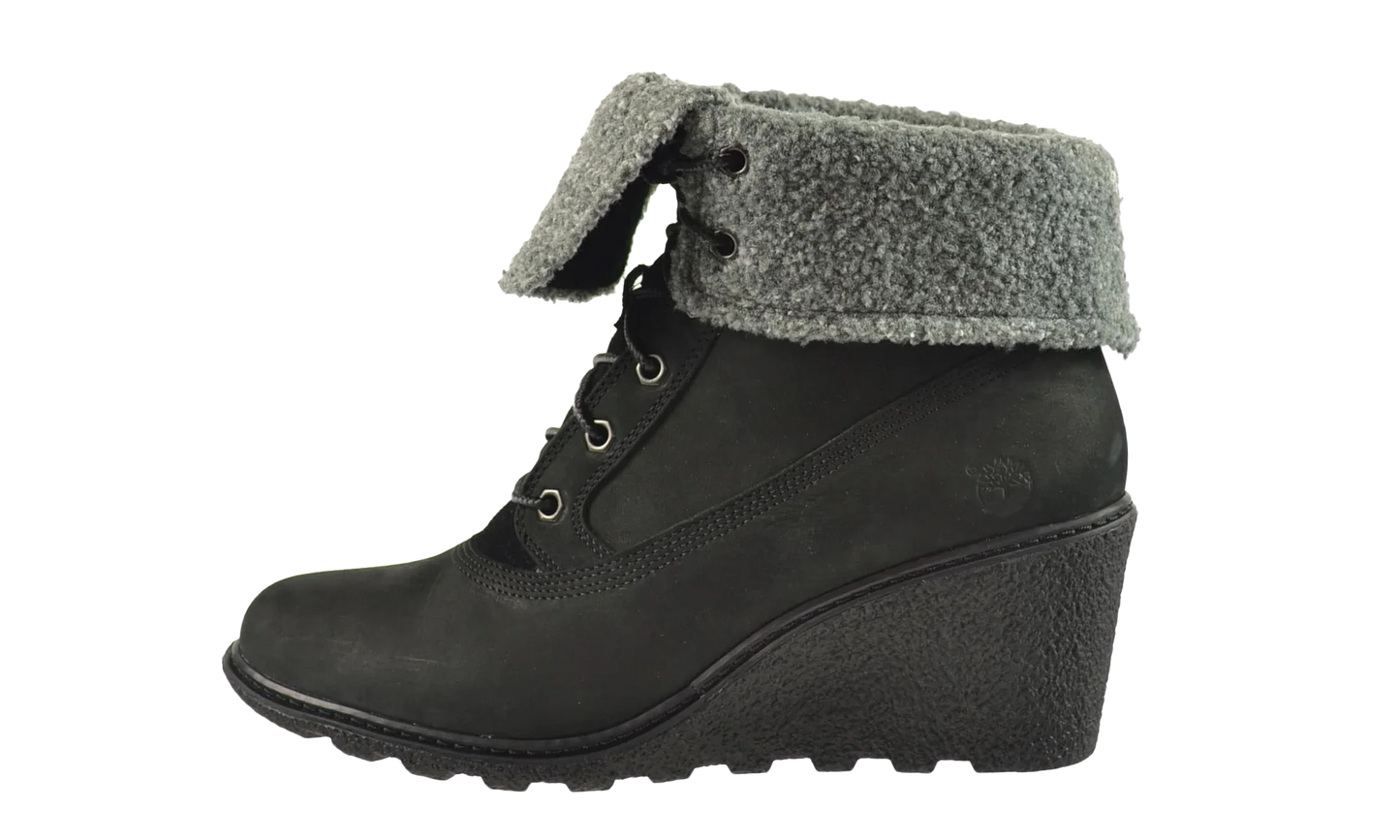 Earthkeepers Amston Roll Top Boots WMNS "Black" TB08258A