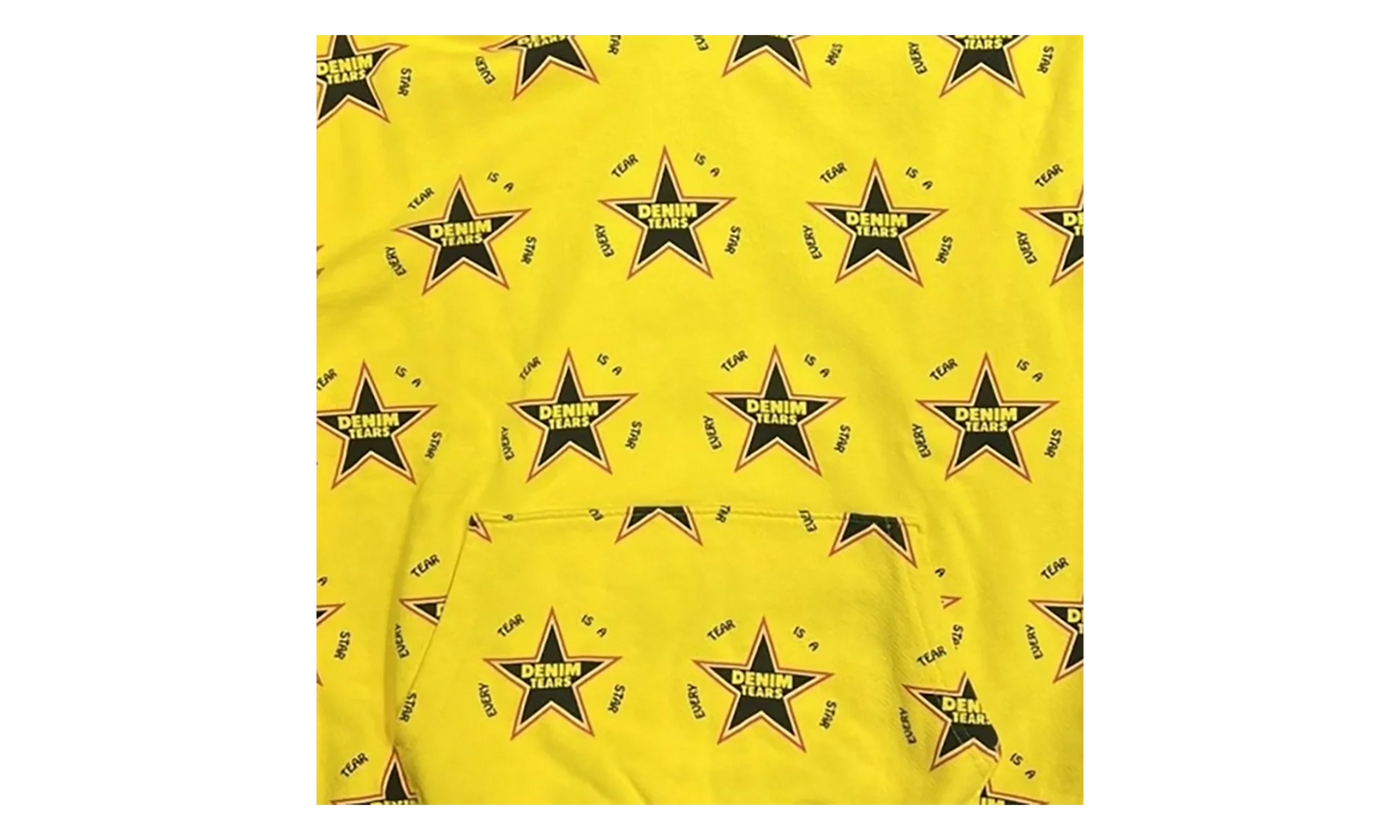 Every Tear Is A Star Hoodie "Yellow" DT596