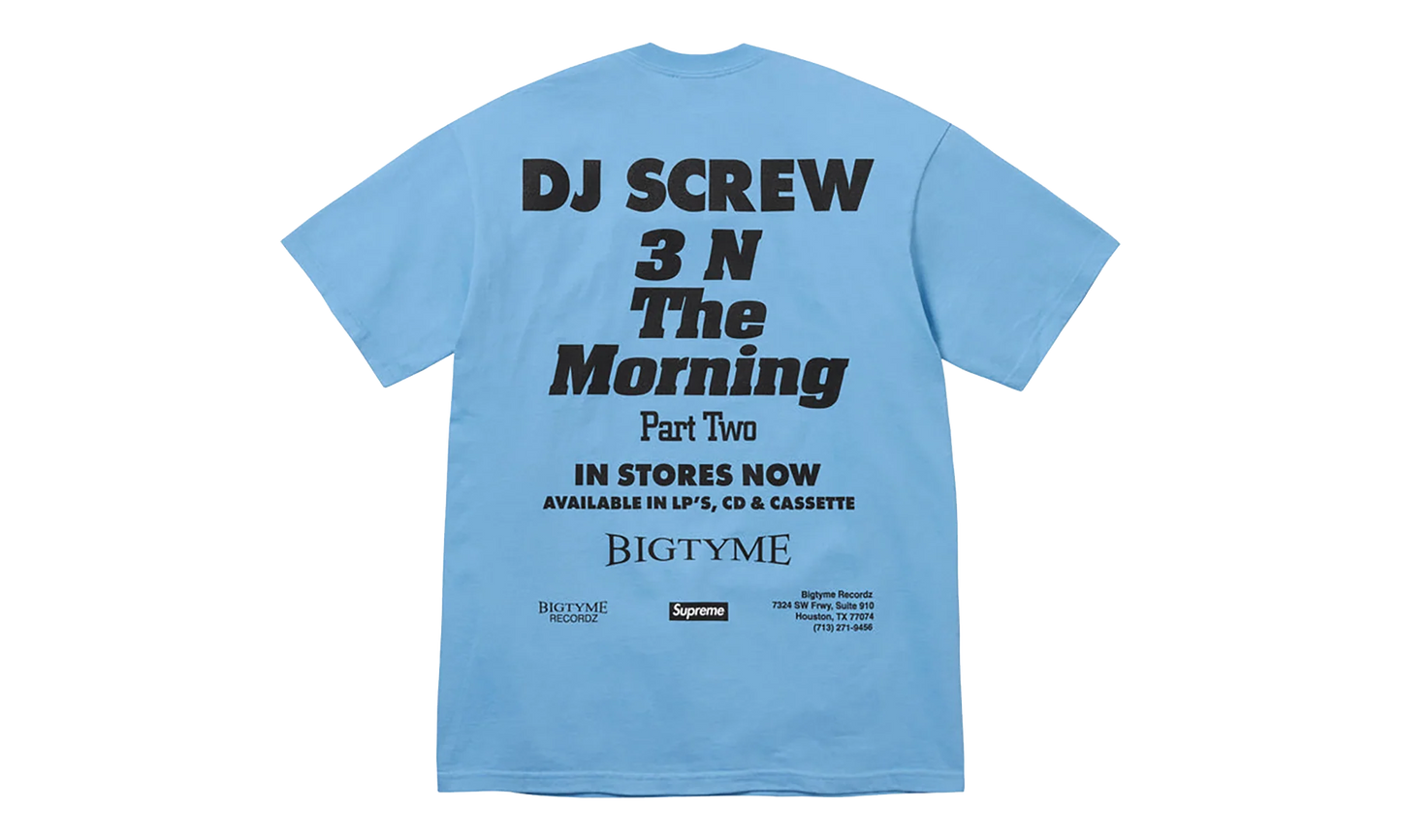 DJ Screw SUC Tee "SS26 - Blue" SU27362