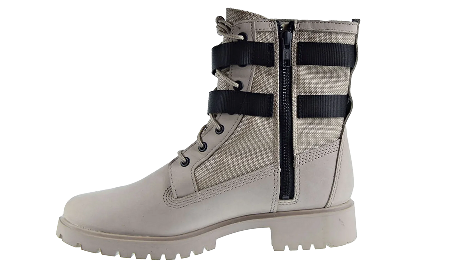 Jayne Double Buckle Boot WMNS "Light Taupe Nubuck" TB0A24QG K51