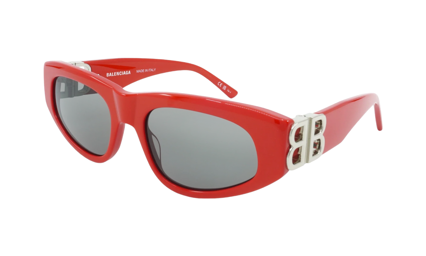 Cat Eye Frame Sunglasses WMNS "Red / Silver" BB0095S 016