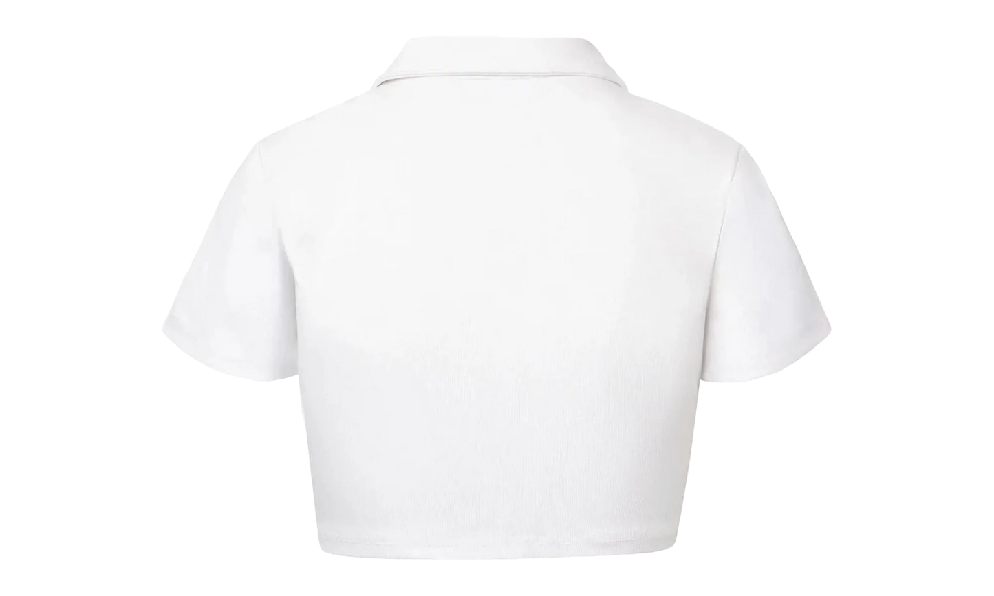 Valor Cropped Rugby Top Wmns "White" 10075730