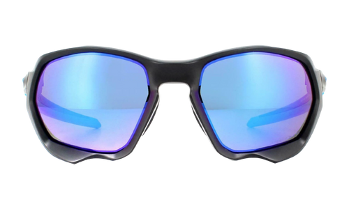 Plazma Polarized Sunglasses "Matte Black / PRIZM Sapphire Polarized" OO9019 08