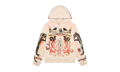 Tattoo Pullover Hoodie "Cream" DT579