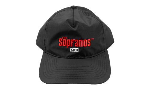The Sopranos Nylon Bay Low Pinch Crown Snapback "Black" khm051410 001