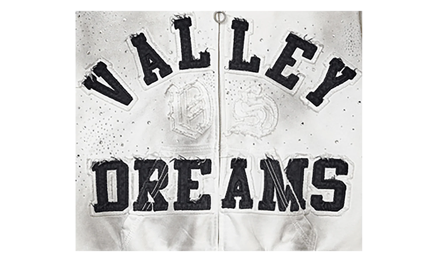Classico Zip Up Hoodie "White" VAL145