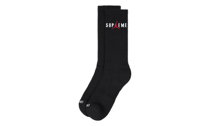 Jordan Crew Socks (2 Pack) "Black" SU26958