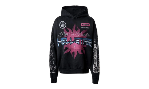 RACER HOODIE "Black" HSR166