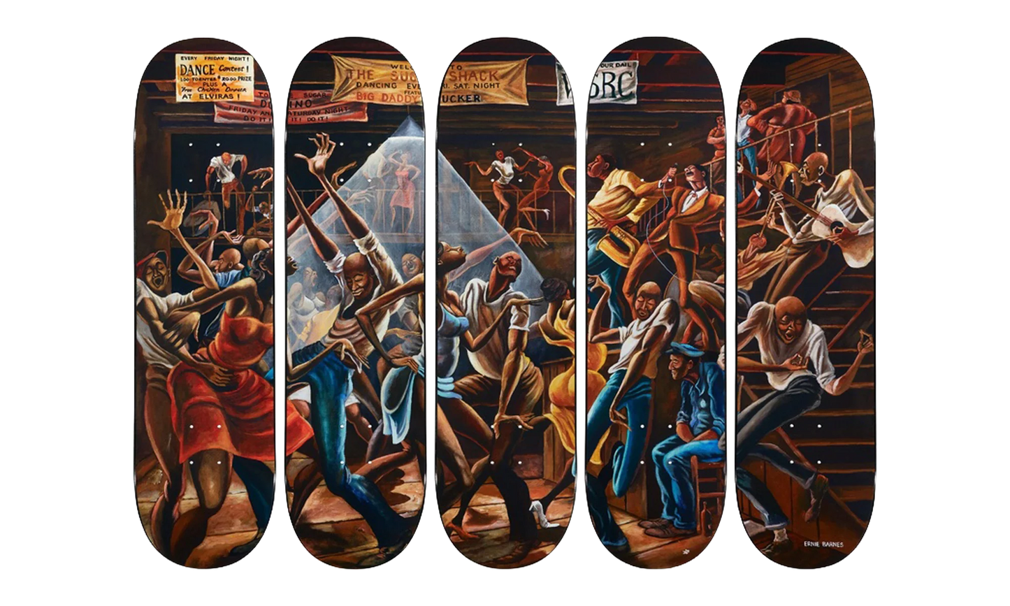 Ernie Barnes Skateboard Deck Set "SS25 - Multi (Set of 5)" SU27343