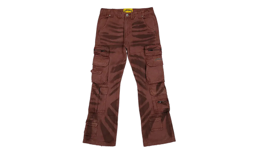 Skidrow Flared Cargo Pants "Clay" GS118