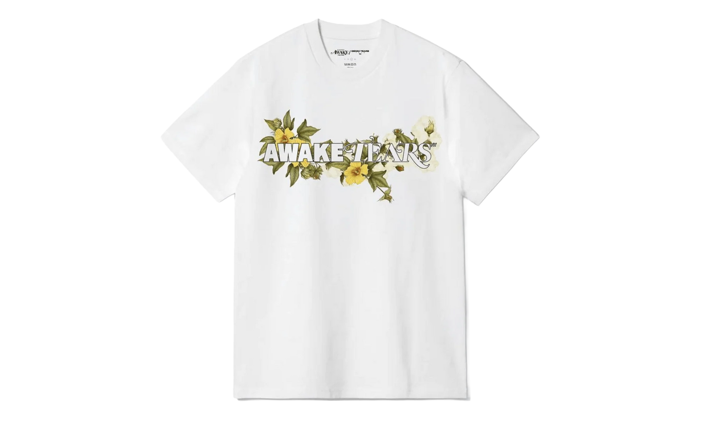 Awake Tears Short Sleeve Tee "Awake NY - White" DT362