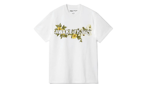 Awake Tears Short Sleeve Tee "Awake NY - White" DT362