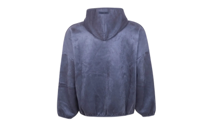 Suede Fleece Modern Hoodie "Iron Grey" 192HO256942F