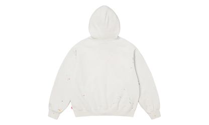 MM6 Maison Margiela Box Logo Zip Up Sweatshirt "SS26 - White" SU27171