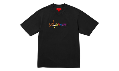 Cursive S/S Top "Black" SU27337