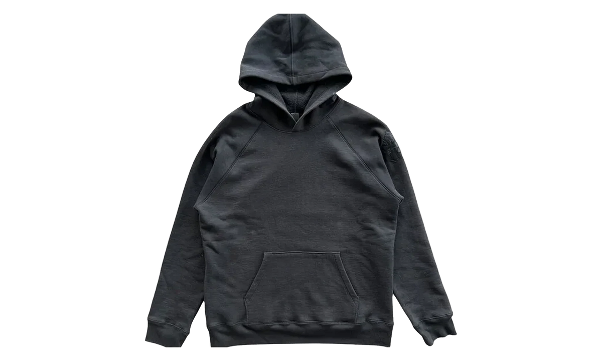 Paper Jam with Black Crosses Hoodie "Black" CHRM0868