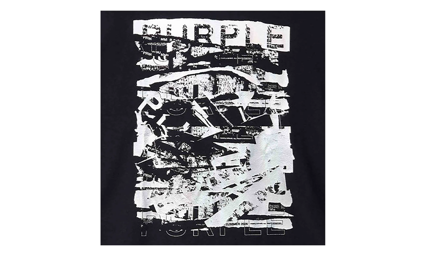 Foil Textured SL Tee "Black" P103 TBIF226